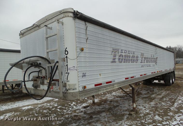 image for item L5666 1997 Timpte walking floor trailer