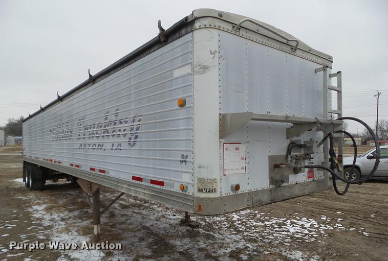 image for item L5666 1997 Timpte walking floor trailer