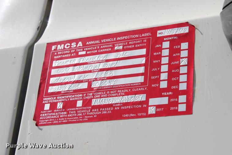 image for item DB5162 2008 Mack CHU613 semi truck