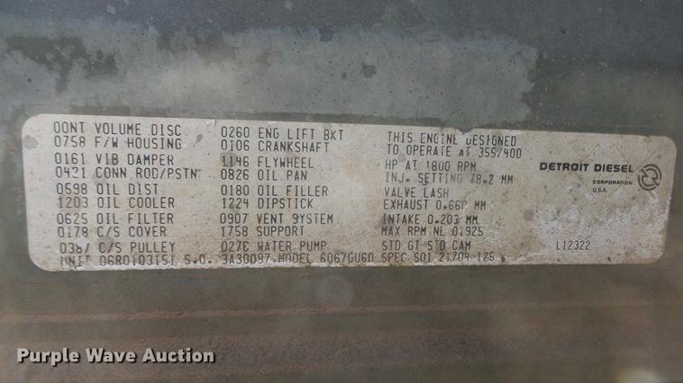 image for item DC0706 1993 Freightliner FLD120 semi truck