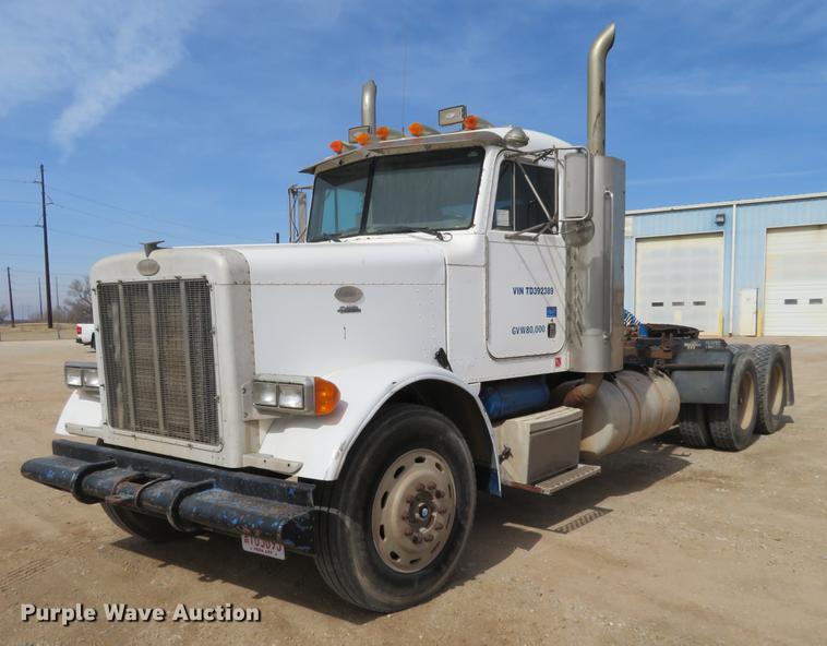 image for item DC0887 1996 Peterbilt 379 semi truck