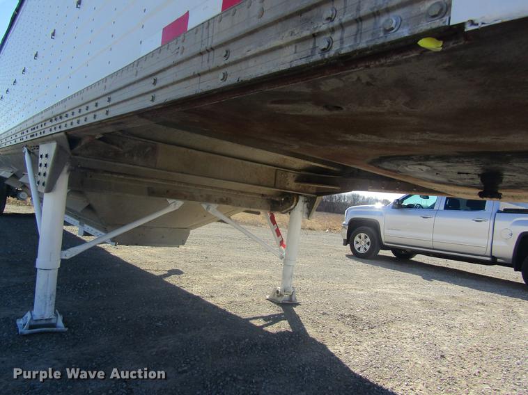 image for item DC4383 1981 Timpte double hopper bottom grain trailer