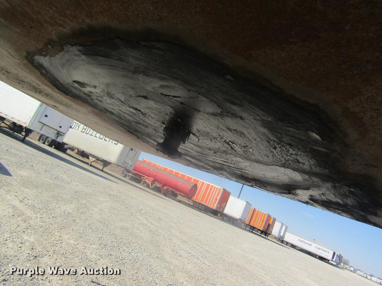 image for item DC4383 1981 Timpte double hopper bottom grain trailer