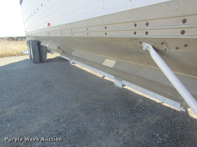 image for item DC4383 1981 Timpte double hopper bottom grain trailer