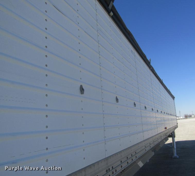 image for item DC4383 1981 Timpte double hopper bottom grain trailer