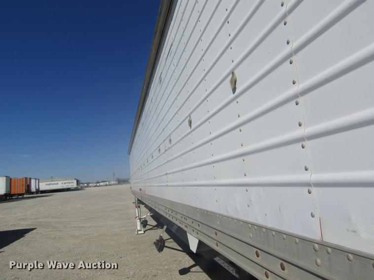 image for item DC4383 1981 Timpte double hopper bottom grain trailer