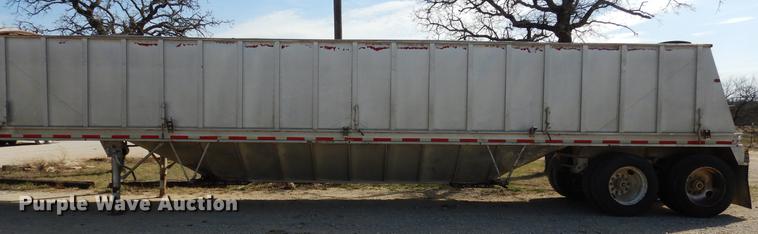 image for item DC5965 1979 Doonan double hopper bottom grain trailer