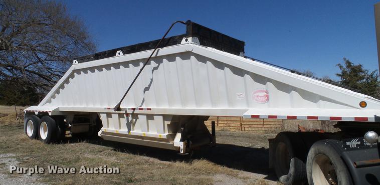 image for item DD1340 2012 CTS BDT-40 Pack Mule bottom dump trailer