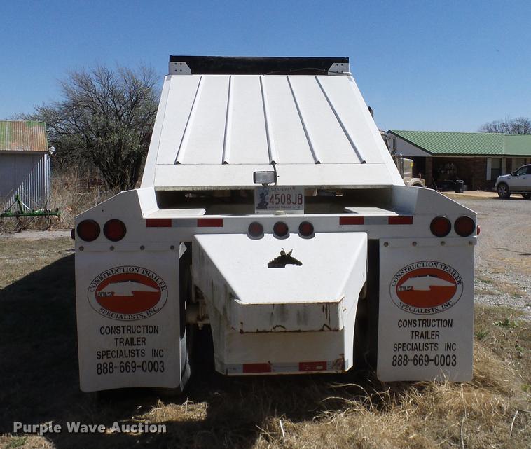 image for item DD1340 2012 CTS BDT-40 Pack Mule bottom dump trailer