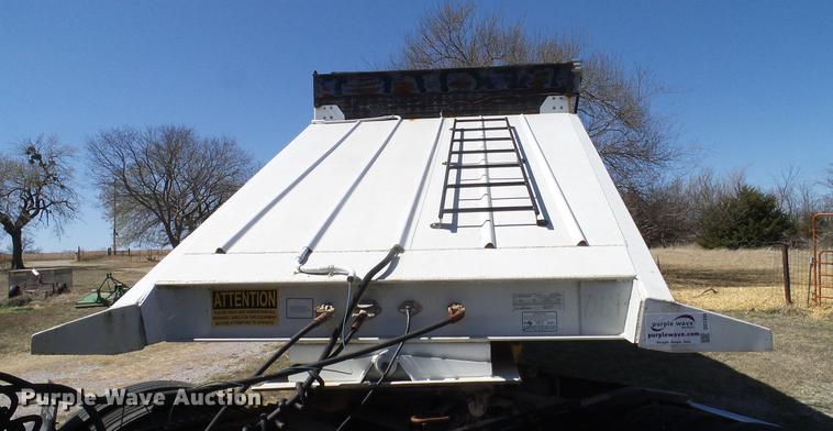 image for item DD1340 2012 CTS BDT-40 Pack Mule bottom dump trailer