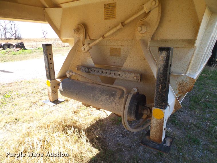 image for item DD1340 2012 CTS BDT-40 Pack Mule bottom dump trailer