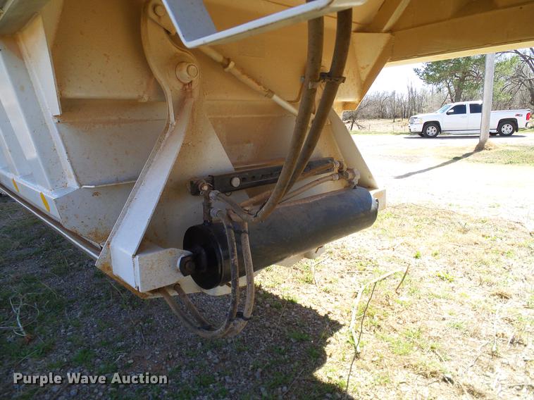 image for item DD1340 2012 CTS BDT-40 Pack Mule bottom dump trailer