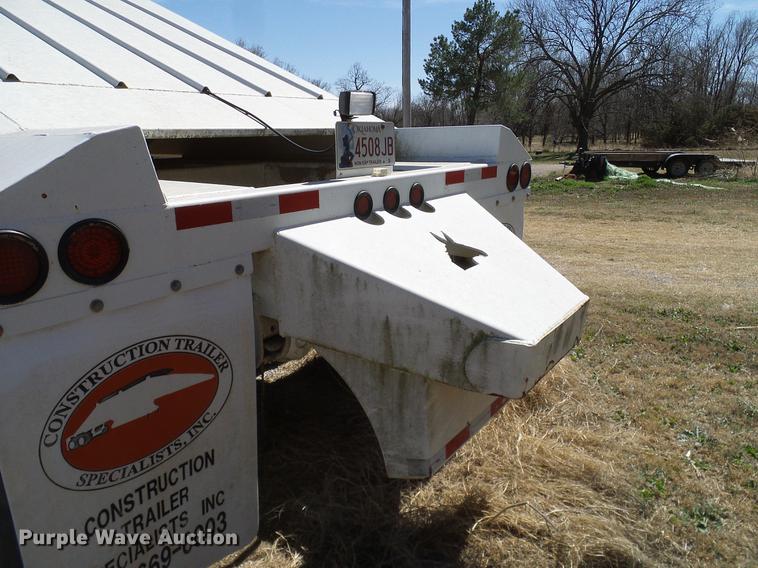 image for item DD1340 2012 CTS BDT-40 Pack Mule bottom dump trailer