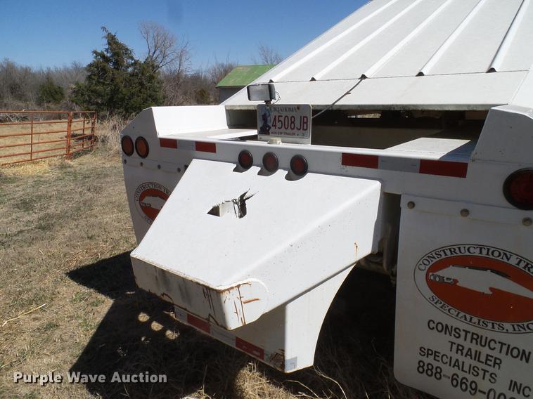 image for item DD1340 2012 CTS BDT-40 Pack Mule bottom dump trailer