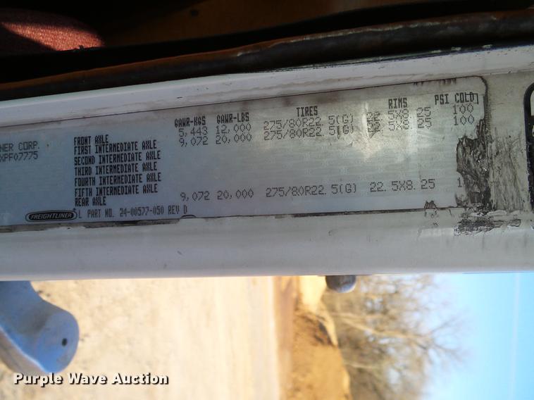 image for item DD1349 1999 Freightliner FLD120 semi truck