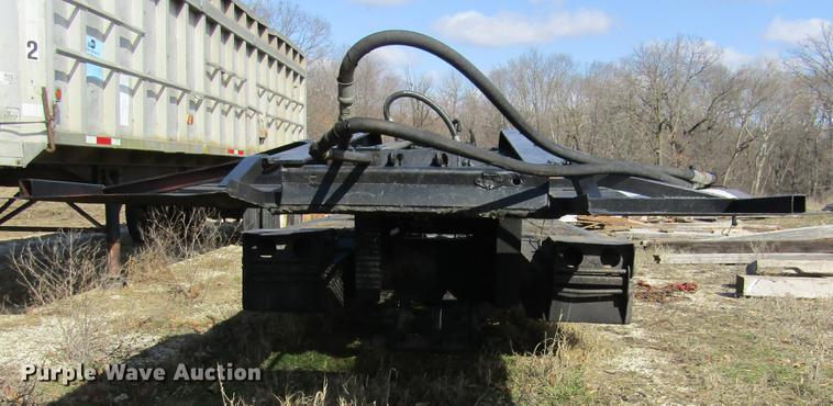 image for item DD2727 1971 Hyster low boy equipment trailer