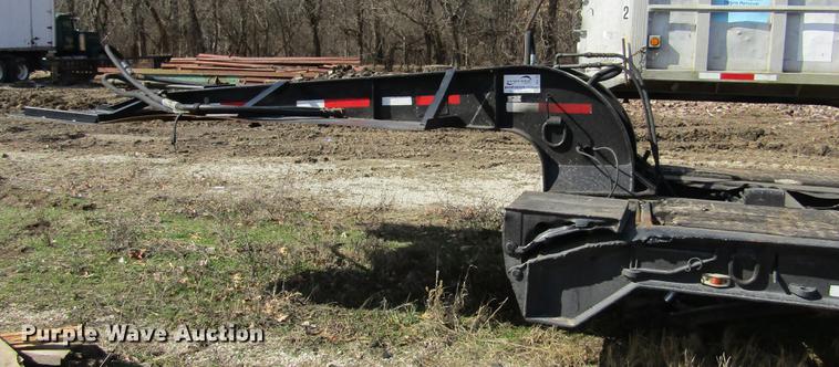 image for item DD2727 1971 Hyster low boy equipment trailer