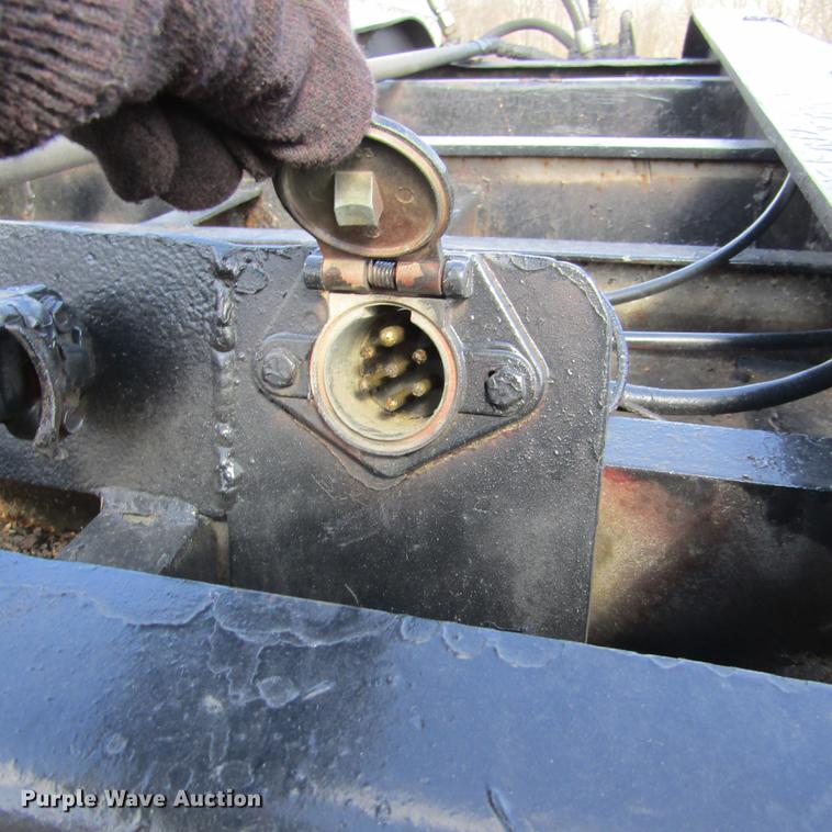 image for item DD2727 1971 Hyster low boy equipment trailer