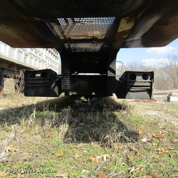 image for item DD2727 1971 Hyster low boy equipment trailer