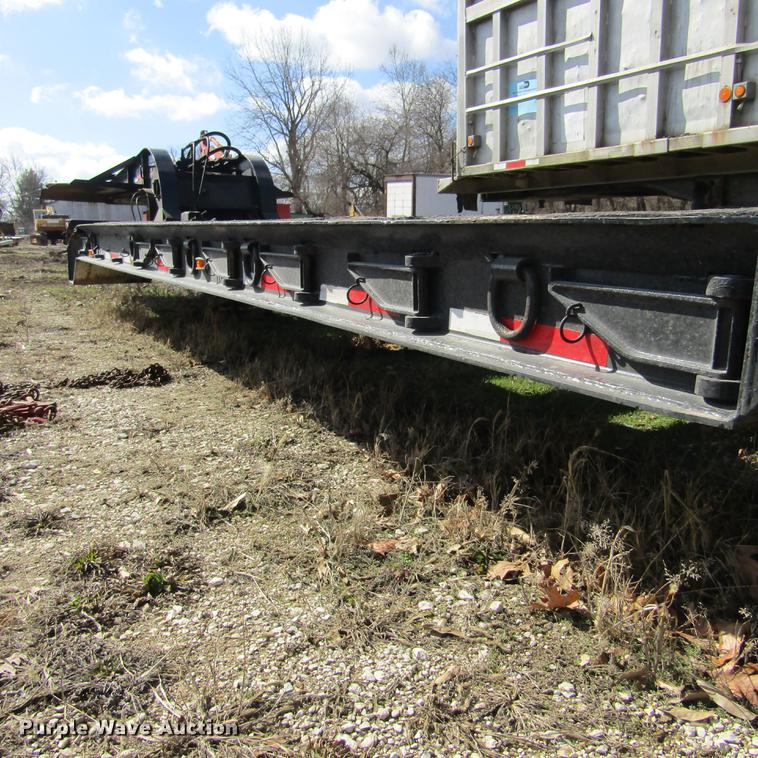 image for item DD2727 1971 Hyster low boy equipment trailer