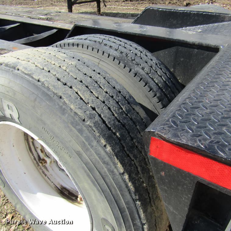 image for item DD2727 1971 Hyster low boy equipment trailer