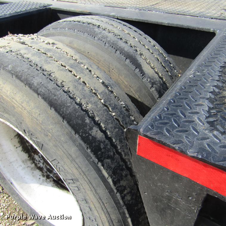 image for item DD2727 1971 Hyster low boy equipment trailer