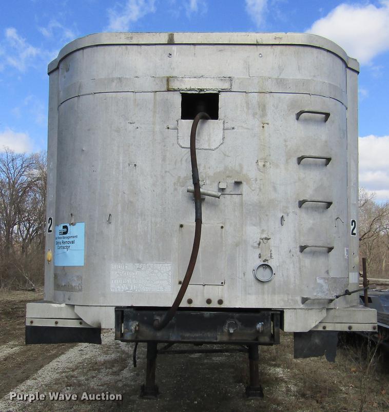 image for item DD2728 1972 Gilmore end dump trailer