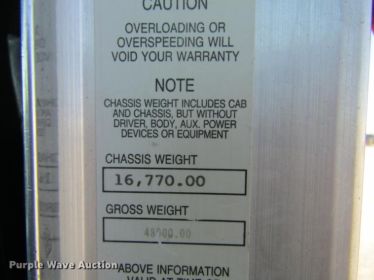 image for item DE6662 1999 Kenworth T600 semi truck