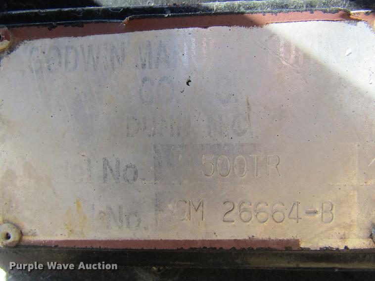 image for item DE6663 Goodwin 500TR dump bed