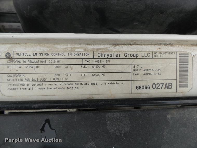 image for item DB7269 2010 Dodge Charger