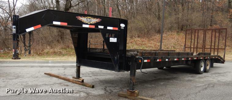 image for item DC0381 2006 H&H equipment trailer