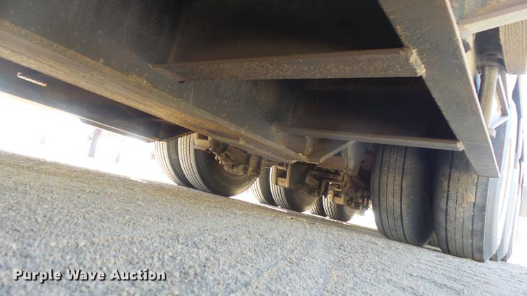 image for item DC0700 1982 Fruehauf lowboy equipment trailer