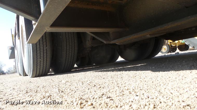 image for item DC0700 1982 Fruehauf lowboy equipment trailer