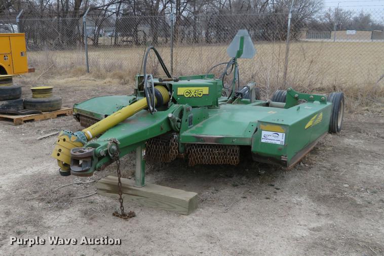 image for item DC0898 John Deere CX15 rotary mower
