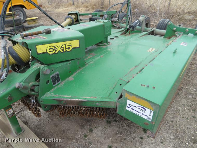 image for item DC0898 John Deere CX15 rotary mower