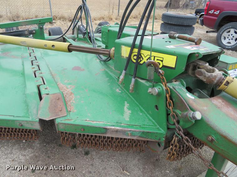image for item DC0899 John Deere CX15 rotary mower