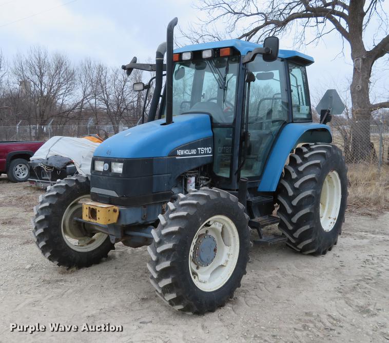 image for item DC0902 2000 New Holland TS110 MFWD tractor