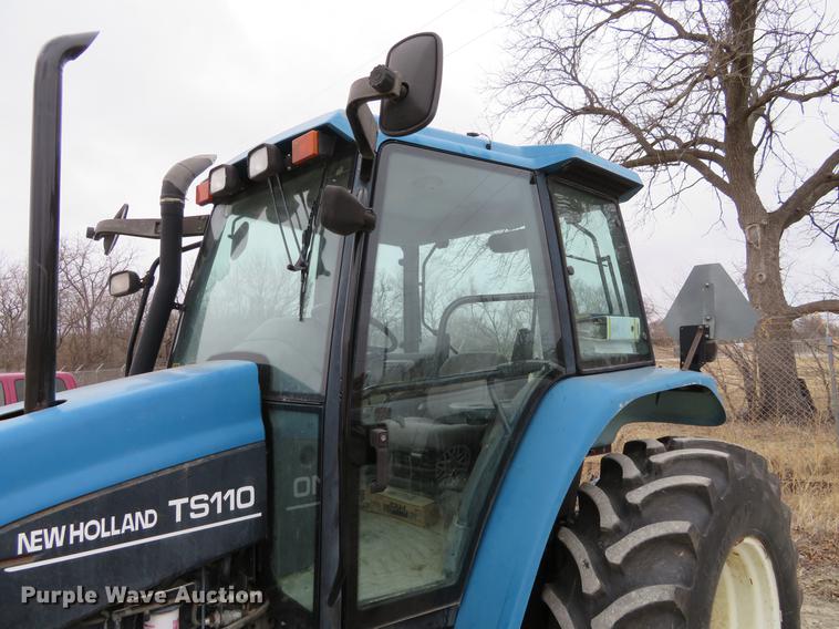image for item DC0902 2000 New Holland TS110 MFWD tractor