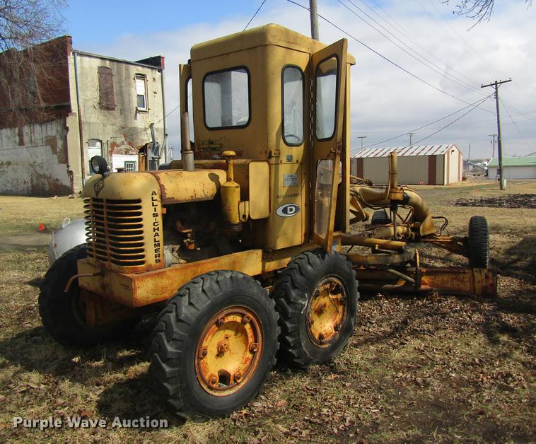 image for item DC4368 Allis Chalmers D rigid frame motor grader