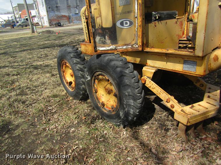 image for item DC4368 Allis Chalmers D rigid frame motor grader