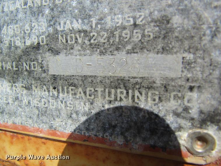 image for item DC4368 Allis Chalmers D rigid frame motor grader