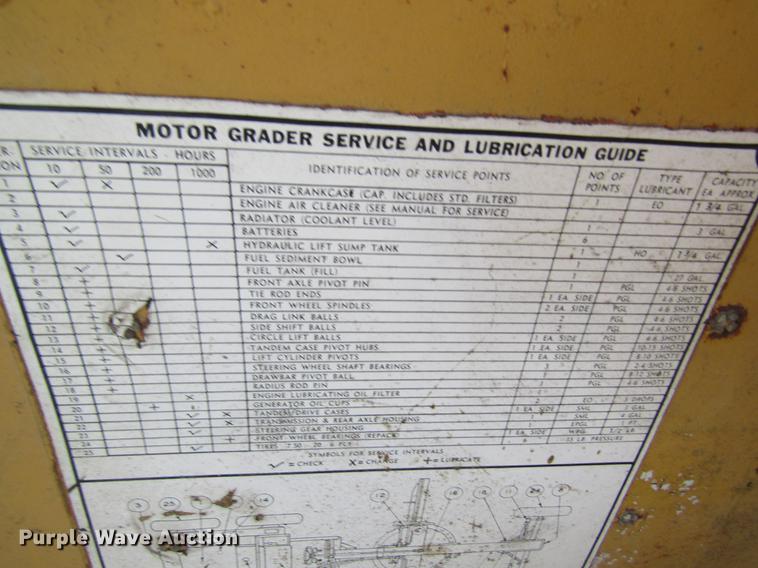 image for item DC4368 Allis Chalmers D rigid frame motor grader