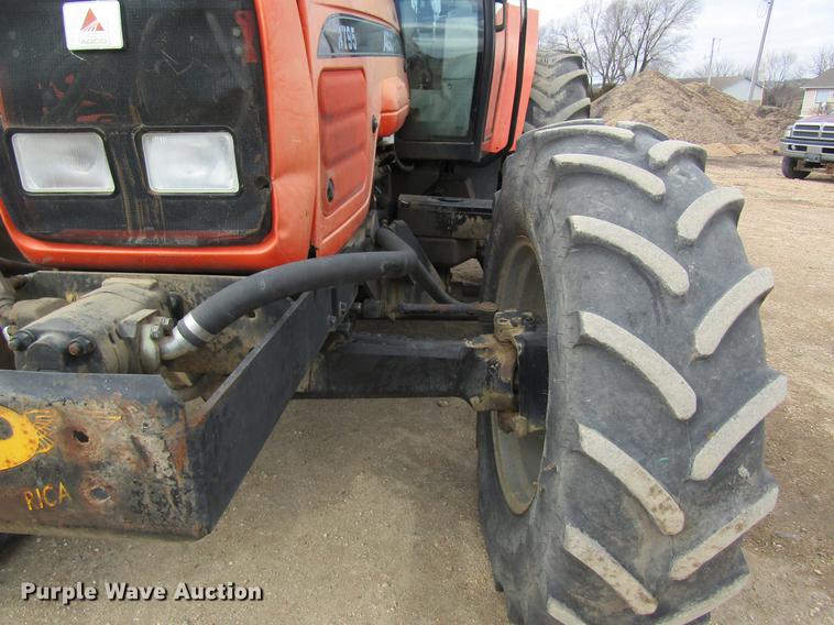 image for item DC4427 AGCO RT95 MFWD tractor with side boom mower