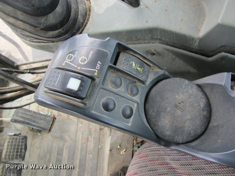 image for item DC4427 AGCO RT95 MFWD tractor with side boom mower