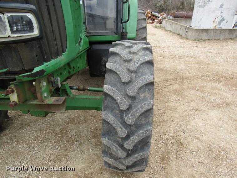 image for item DC4429 2002 John Deere 6420 tractor with mower