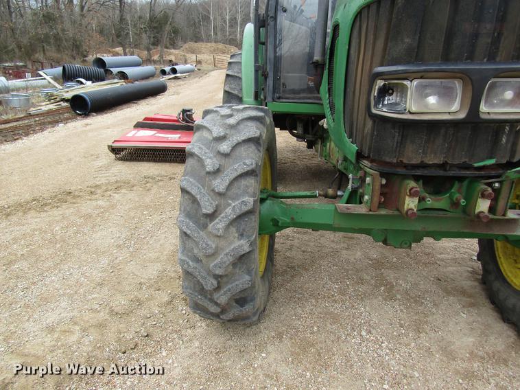 image for item DC4429 2002 John Deere 6420 tractor with mower
