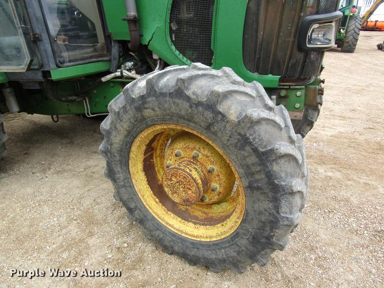 image for item DC4429 2002 John Deere 6420 tractor with mower