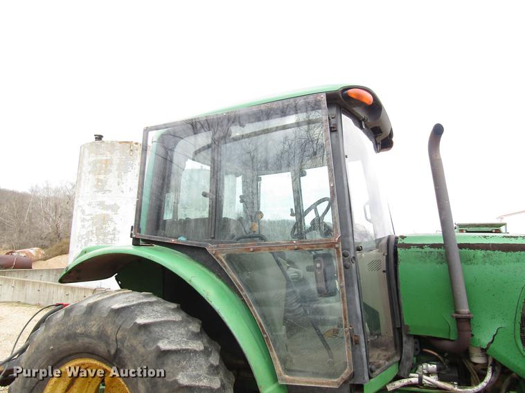 image for item DC4429 2002 John Deere 6420 tractor with mower