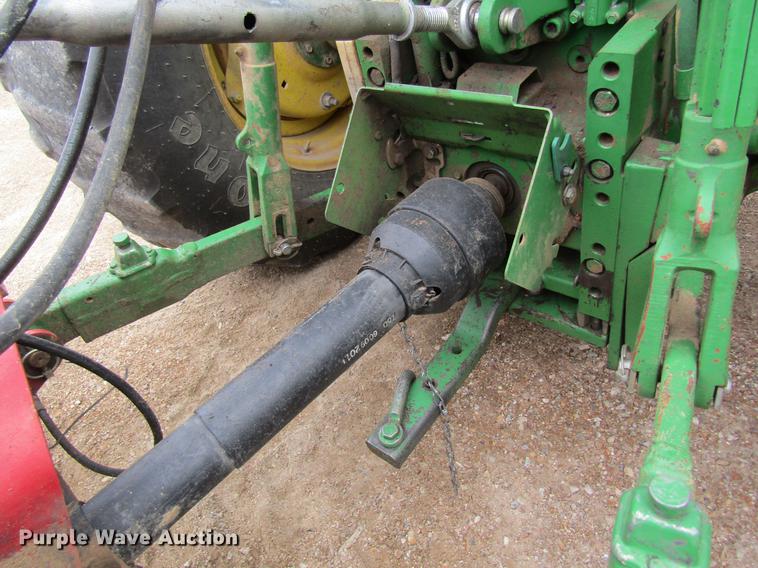 image for item DC4429 2002 John Deere 6420 tractor with mower