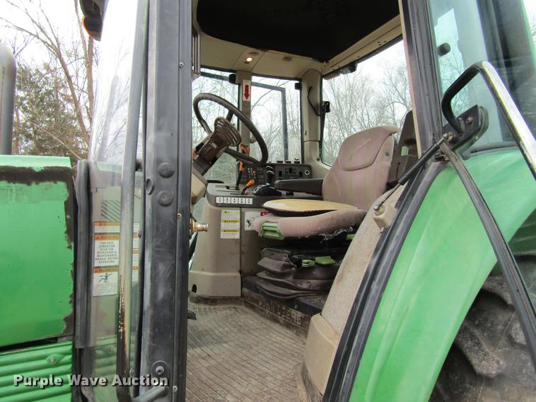 image for item DC4429 2002 John Deere 6420 tractor with mower